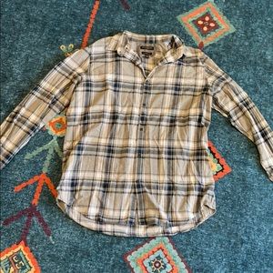 Banana Republic Luxe Flannel size XL Tall